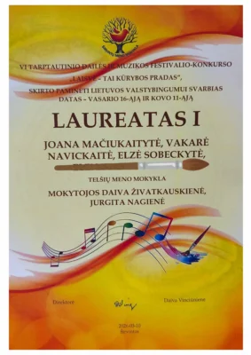 Laisvė – tai kūrybos pradas (3)