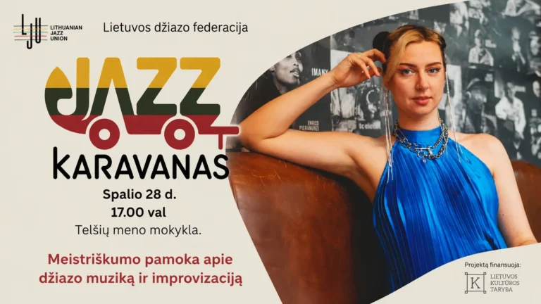 Džiazo karavanas meistriškumo pamoka